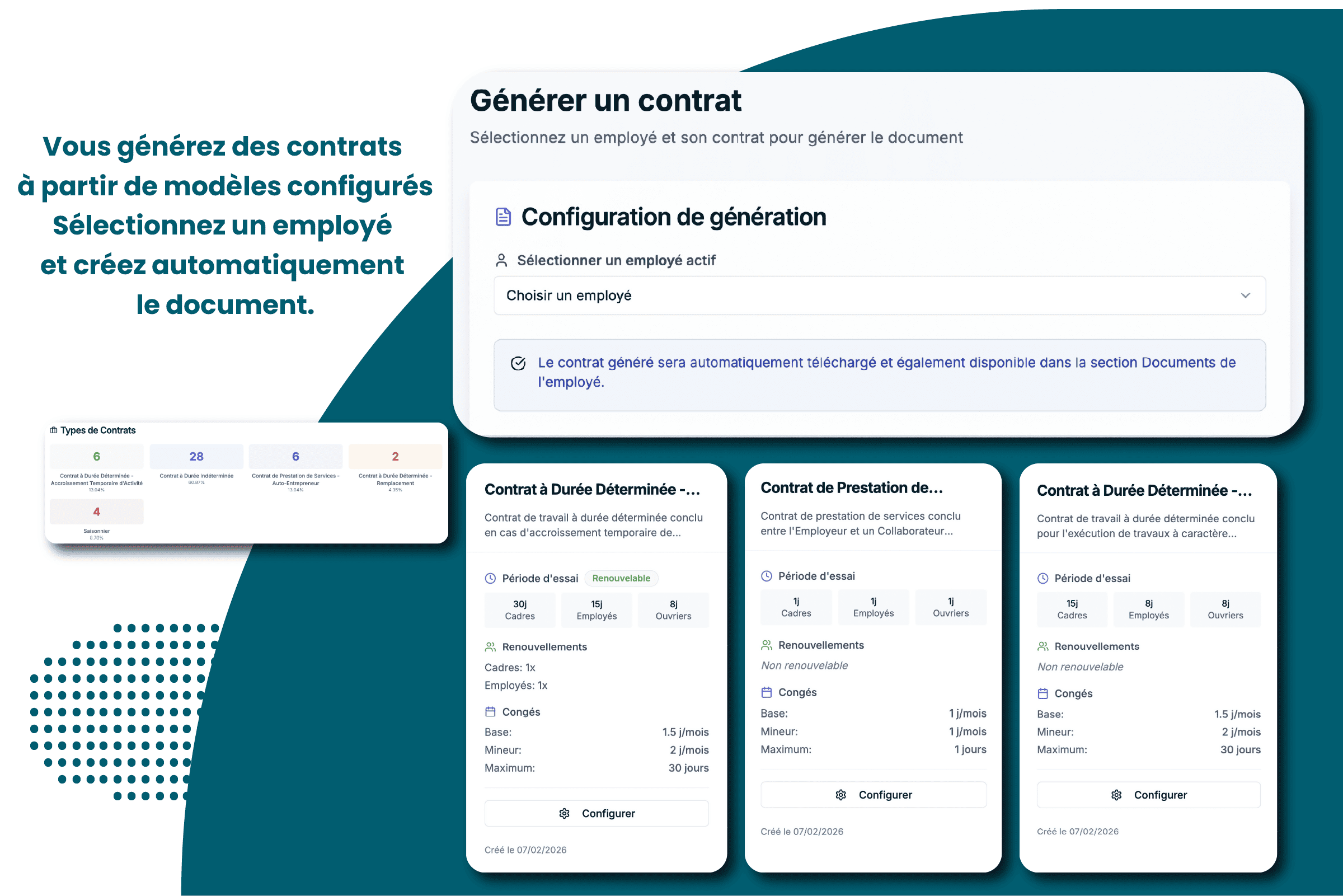 Génération de Contrats